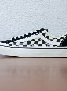 老万范斯Style 136 Decon VR3 SF男女低帮棋盘格板鞋VN0A4BX91KP