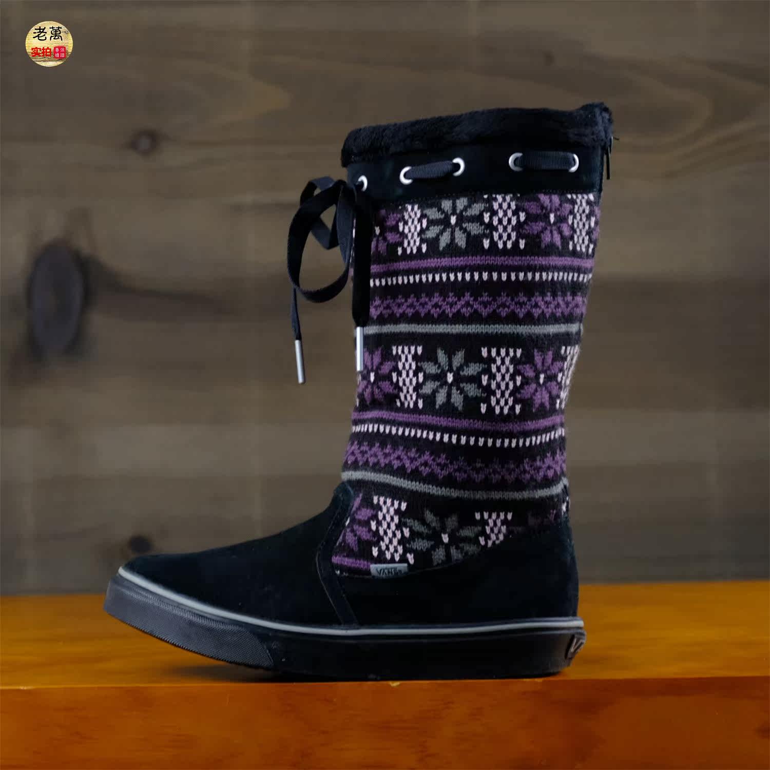 VANS男女保暖加绒止滑防潮雪地靴