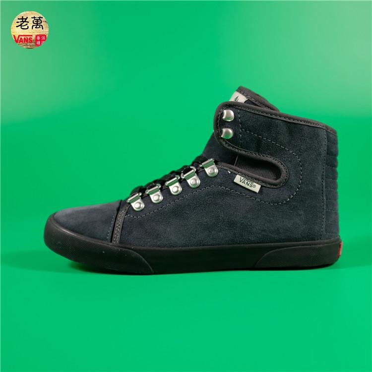 vans系带男女板鞋高帮