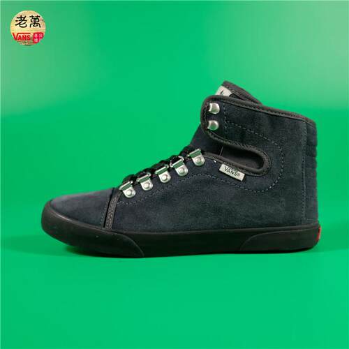 vans系带男女板鞋高帮