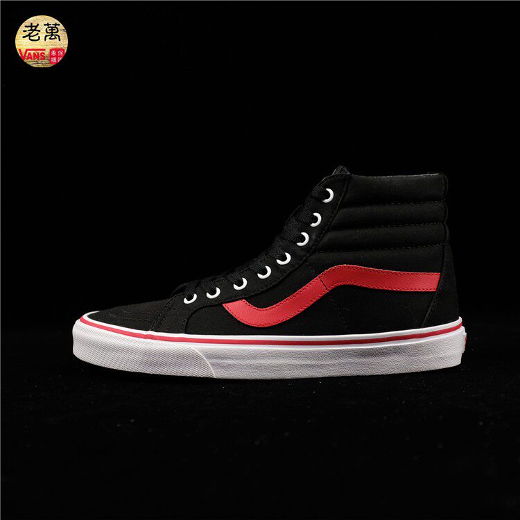 vans系带男女板鞋高帮