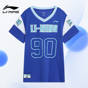 T恤YWDT097 Lining 儿童运动速干凉爽宽松短袖 新款 李宁正品 夏季