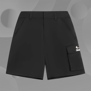 AKSS118 X米奇系列女子宽松休闲运动短裤 Lining 李宁正品