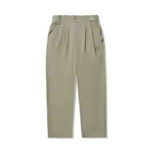 直筒宽松休闲长裤 成龙联名功夫系列男子经典 AKXU093 李宁正品