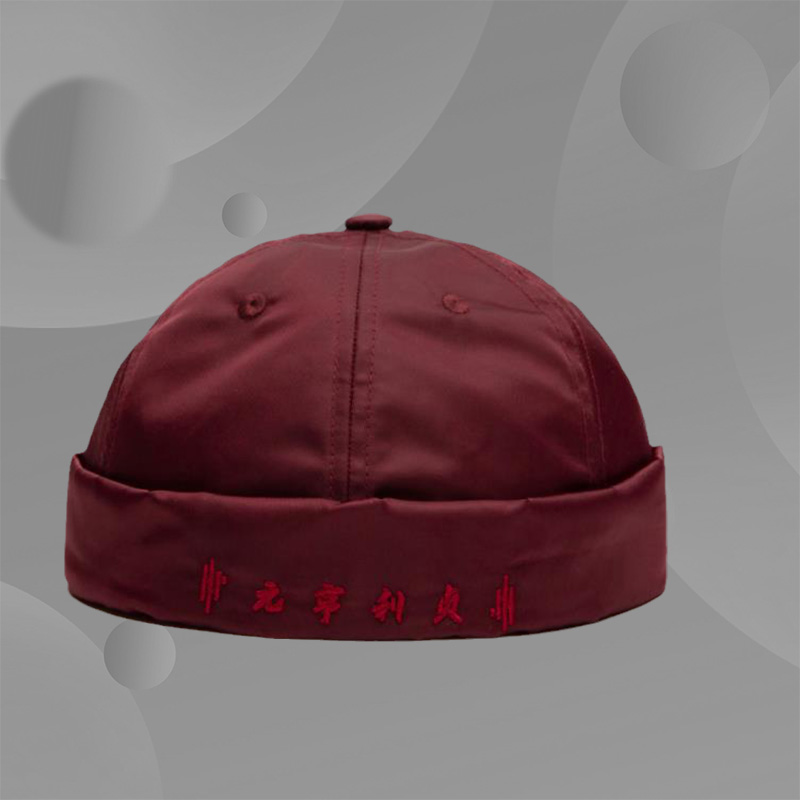 李宁新款国潮流复古盘扣时尚文化故宫联名款无檐帽子AMXQ046