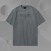 李宁韦德系列男子梭织T恤宽松吸汗透气短袖 ATSR197 运动衫