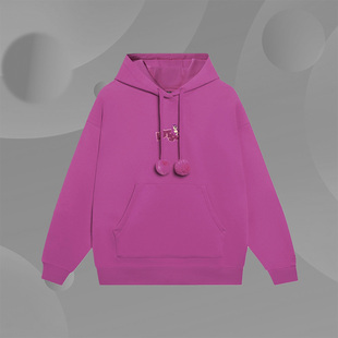 正品 李宁X玩具总动员联名系列女子运动休闲连帽套头卫衣AWDSF40