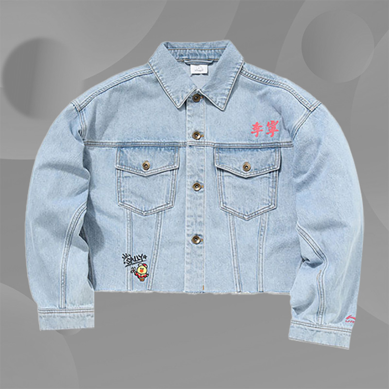 潮流百搭宽松休闲水洗牛仔外套