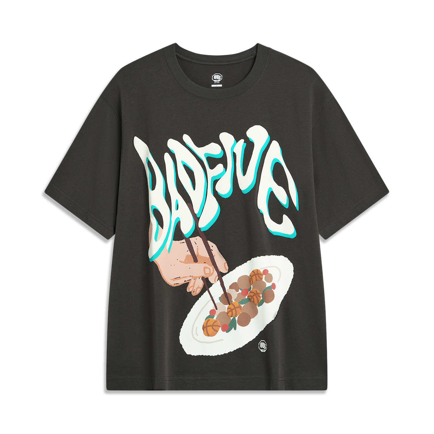 Lining/李宁男女宽松透气文化衫