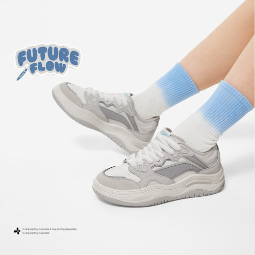 Lining/李宁正品FUTURE FLOW女子经典百搭低帮运动休闲鞋AGCU016
