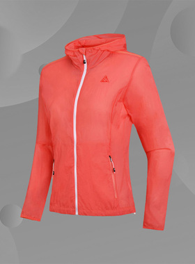 李宁女子户外系列超轻外套运动休闲透气超薄运动风衣AFDN096