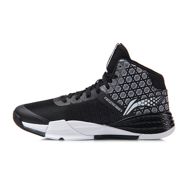 Lining/李宁正品暴风2代新款男子外场耐磨缓震高帮篮球鞋ABFM005