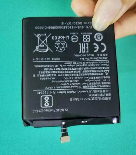 超聚源适用于米note9s BN55 10X BM4S 9A 9C pocom2pro BN56 配件