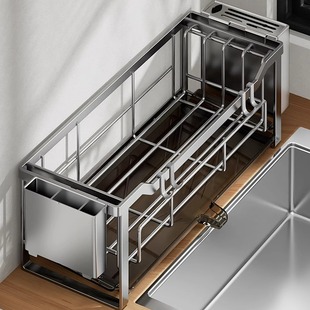 超极窄款碗碟沥水碗架单层台面家用厨房置物架放碗盘碗筷收纳架子