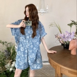 碎花牛仔套装3010P190-K268，女装套装/套裙，2C106