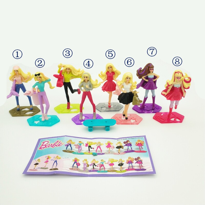 健达 奇趣蛋玩具 新芭比系列一套8个包邮