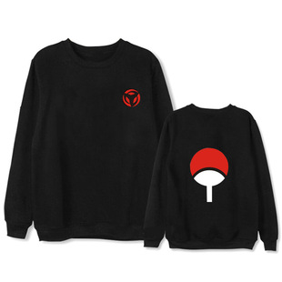 火影忍者卫衣动漫周边应援衣服套头圆领卫衣薄款韩版男女长袖上衣