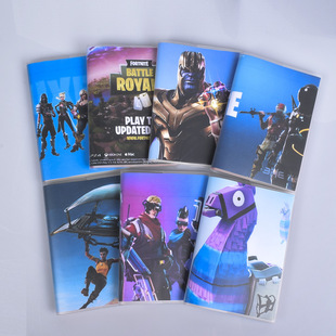 堡垒之夜Fortnite游戏人物周边应援笔记本套胶小本子学生记事本