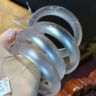 发其一 天然石英质玉水沫福镯手镯 多样性发货