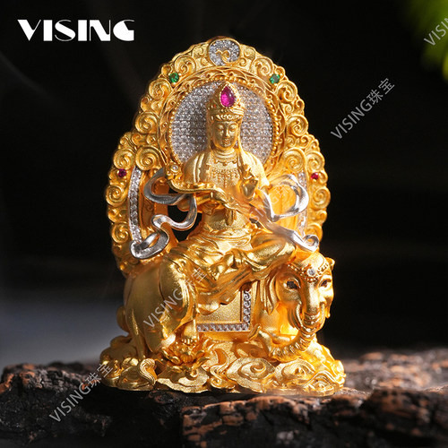 VISING珠宝普贤菩萨吊坠