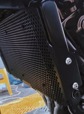 适用本田CBR650R/F CB650R/F 改装铝合金水箱防护网 散热器保护罩