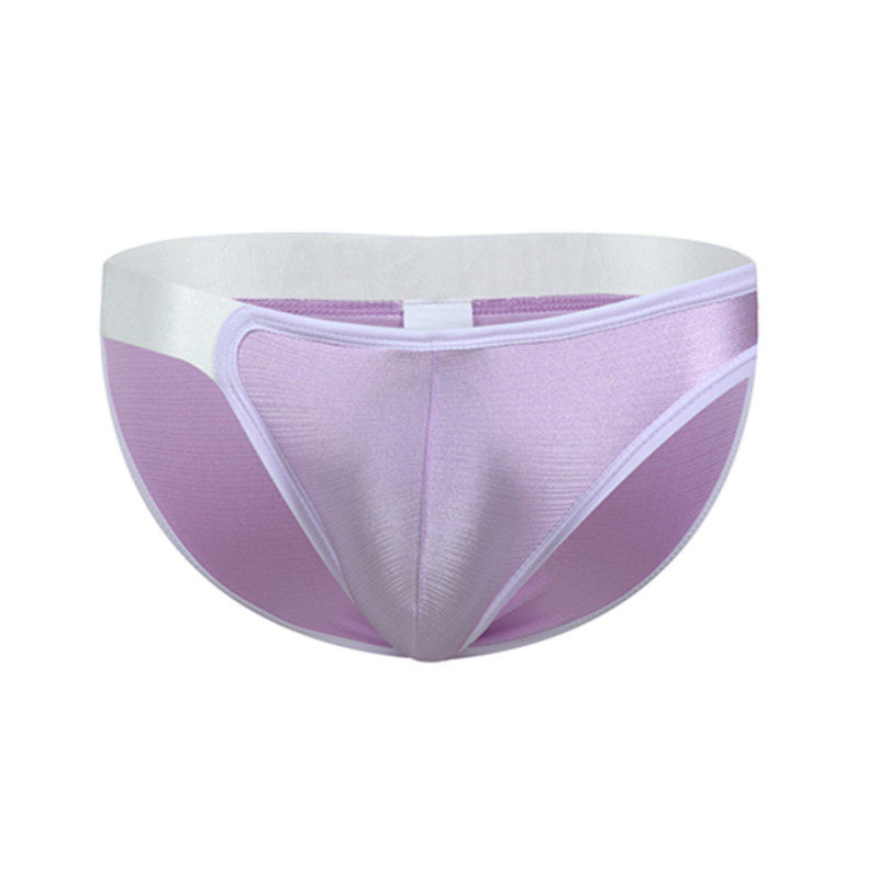 光泽男士内裤锦纶立体U凸大囊袋弹力三角裤性感冰丝丝滑短裤2026,女士内衣/男士内衣/家居服,男三角内裤,淘宝优惠券,粉丝福利购,淘宝优惠卷