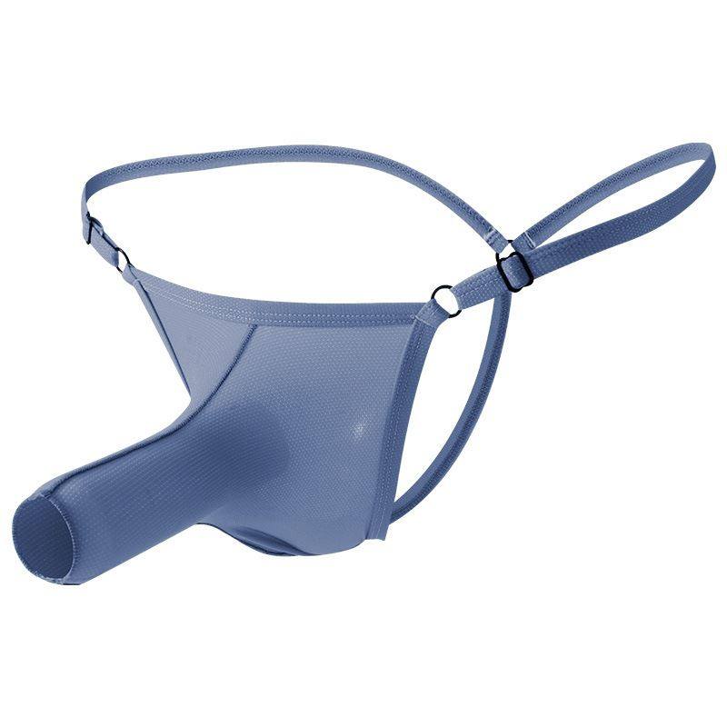 通孔前开口男士丁字内裤枪蛋分离免脱性感冰丝网孔丁字内裤Ｔ裤男,女士内衣/男士内衣/家居服,男丁字裤,淘宝优惠券,粉丝福利购,淘宝优惠卷