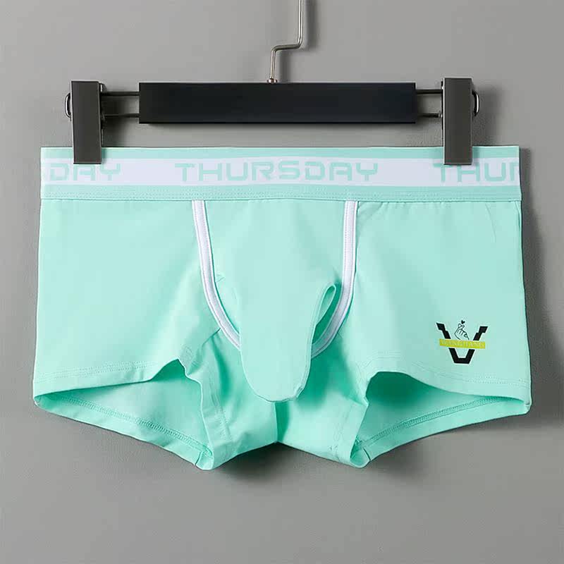 纯色纯棉大象鼻子平角裤棉男士枪弹分离平角内裤中腰大码分仓内裤,女士内衣/男士内衣/家居服,男平角内裤,淘宝优惠券,粉丝福利购,淘宝优惠卷