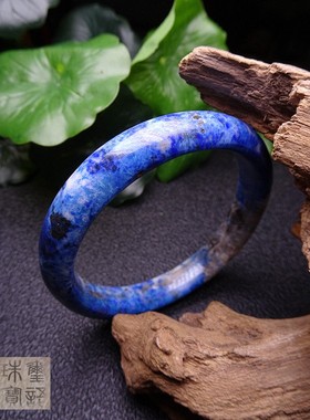 青金石红绿宝小圈口桃花玉包邮