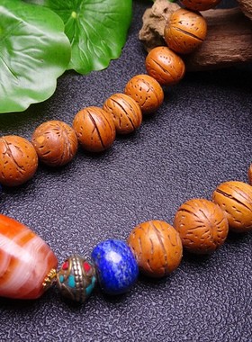 南红玛瑙舒俱来民族风手工项链