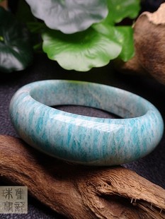天河石手镯包邮青金舒俱来黑曜碧玺厂家直销蜜蜡原矿松石贝壳月光