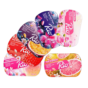 Rio瑞欧接吻薄荷糖4盒 清新口气无糖木糖醇维生素C胶原蛋白肽零食