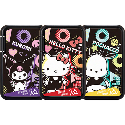 Rio三丽鸥波普联名无糖薄荷糖