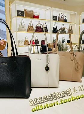 意大利FURLA芙拉Vittoria托特单肩手提真皮女士包 中号 上海现货