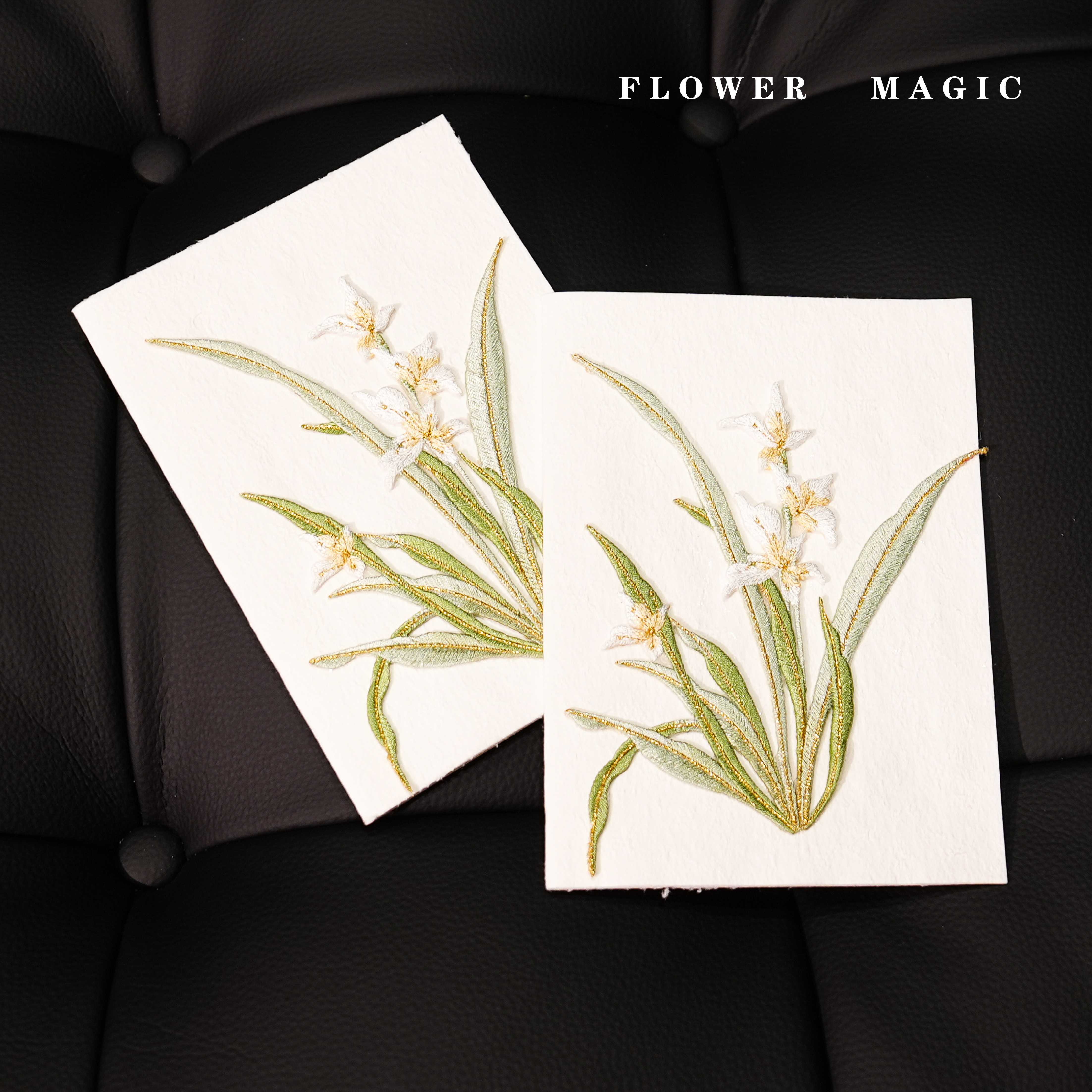 婚礼新人誓言卡新郎新娘致辞本手写发言卡结婚宣誓本中式森系清新