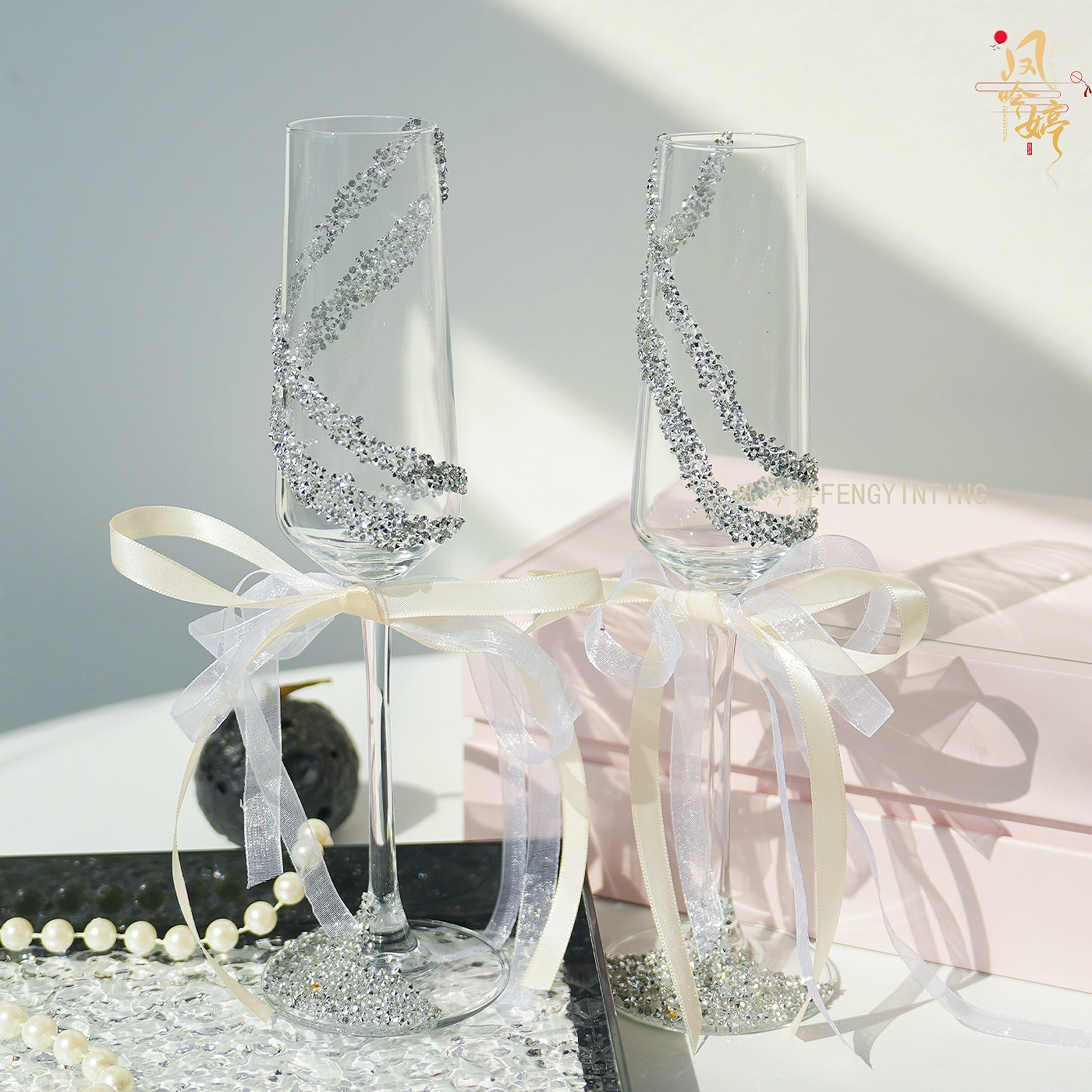 敬酒杯diy稀奇古怪的酒杯创意新婚仪式感礼物送朋友订婚香槟杯