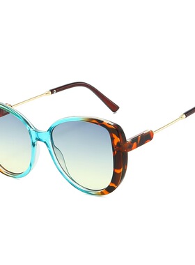 休闲风夏季女士猫眼墨镜时尚