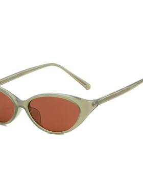 欧美跨境百搭时尚嘻哈猫眼墨镜女