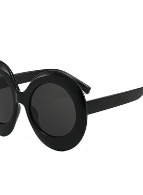 简约大众欧美风大框椭圆太阳镜