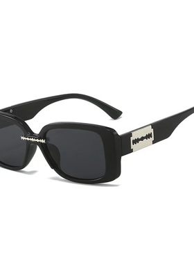 嘻哈蹦迪夸张刀片镜腿太阳眼镜