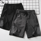 短裤 薄款 夏男童运动速干运动裤 子儿童透气冰丝五分裤 中大童裤 童装