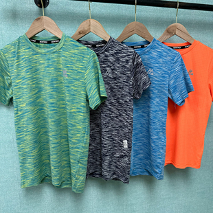 瑕疵处理外贸原单童装儿童夏季速干运动短袖T恤中大童半袖体恤