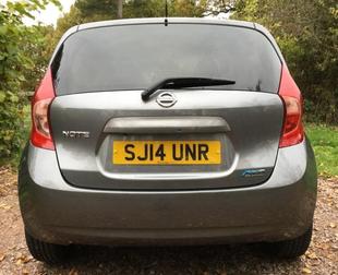 适用Nissan Note E12后雨刷片汽车刮雨器水拨胶条后窗雨刮摇臂盖