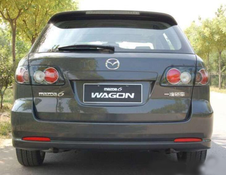 右軚马自达6Wagon后雨刷片汽车刮雨器水拨胶条后窗雨刷摇臂盖总成