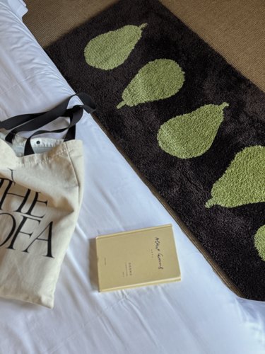 ARISUSPACE 梨 簇绒地毯入户床边毯地垫脚垫门垫吸水防滑原创ins