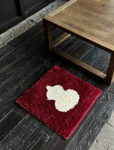 ARISUSPACE葫芦送福新年限定簇绒椅垫家用沙发垫办公室防滑坐垫