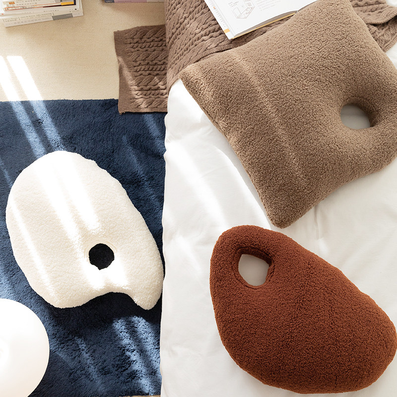 中古纯色沙发抱枕午睡客厅软装民宿床上靠枕简约样板房卧室靠背垫,居家布艺,靠垫/抱枕,淘宝优惠券,粉丝福利购,淘宝优惠卷