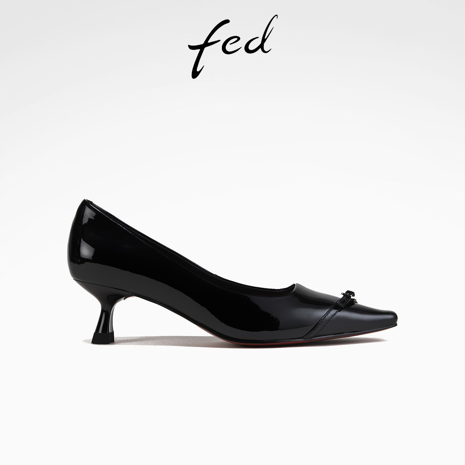 fed高跟鞋春季女鞋小猫跟单鞋职业通勤鞋女款S0306-ZC728,女鞋,浅口单鞋,淘宝优惠券,粉丝福利购,淘宝优惠卷