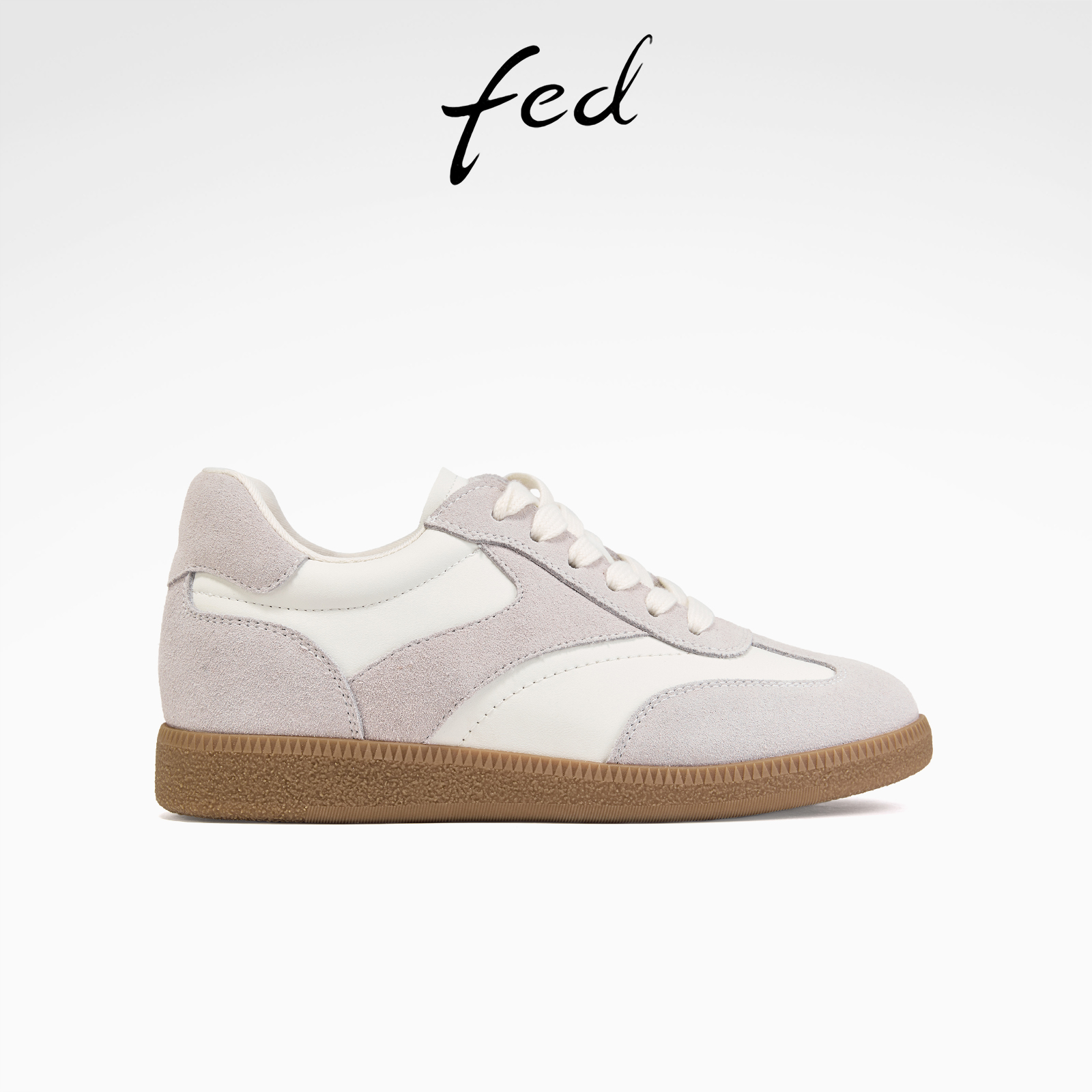 fed内增高休闲鞋秋季新款女鞋时尚德训鞋轻便板鞋女S0815-ZCA393