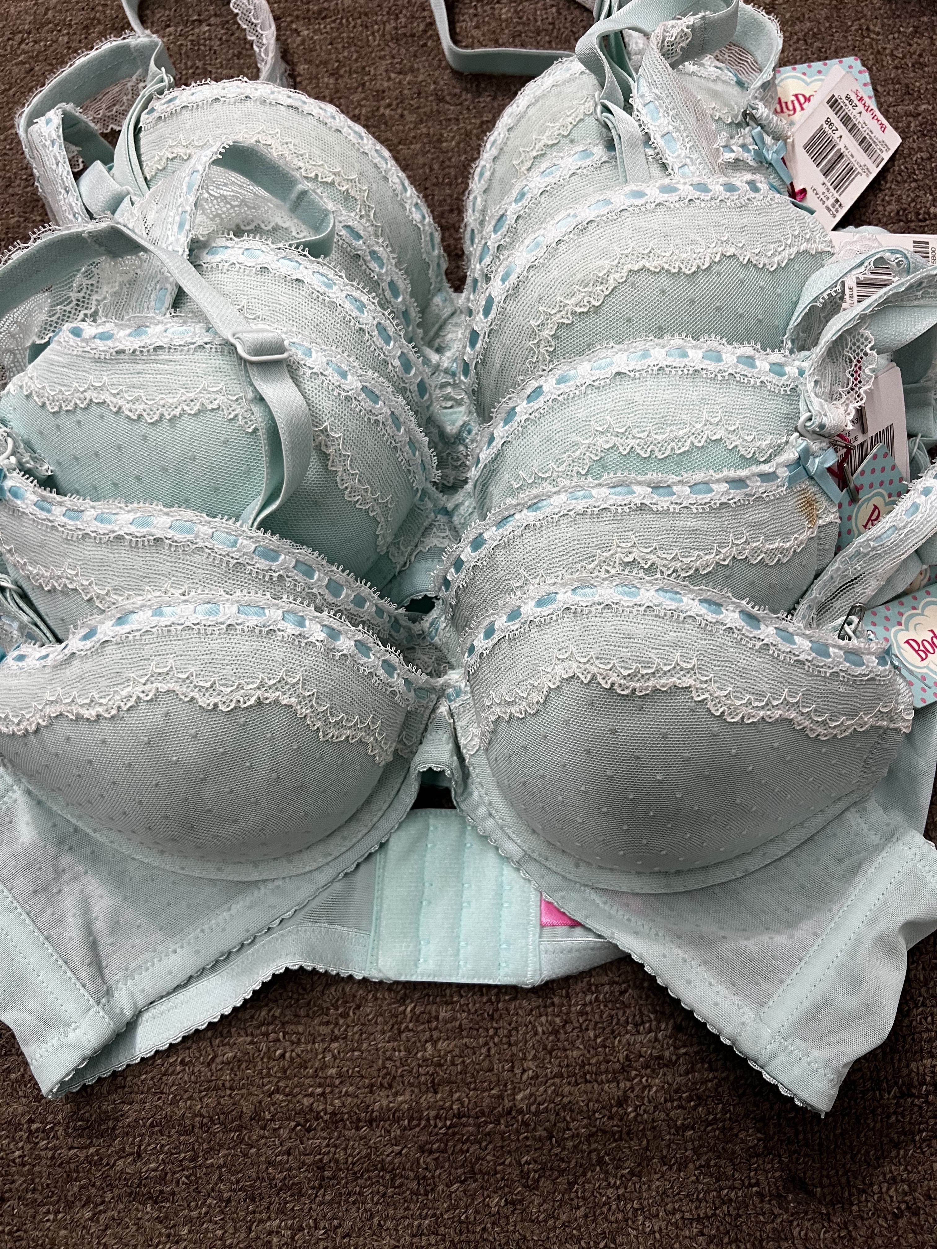 Body Pops专柜正品S41浅蓝经典可爱聚拢清新甜美女士文胸